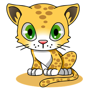 Cartoon Leopard