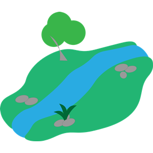 Basic Stream with Basic Tree clipart, cliparts of Basic Stream with ...