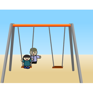 Child on a Swing