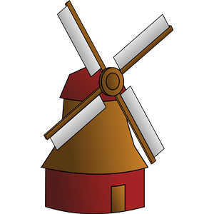 windmill clipart, cliparts of windmill free download (wmf, eps, emf ...