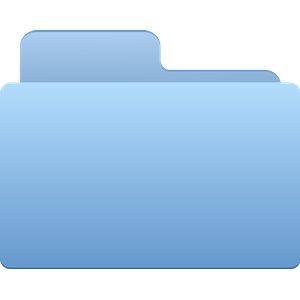 Folder - blue