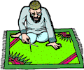 Man with Rug