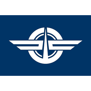 Flag of former Minakami, Gunma