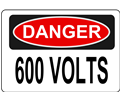 Danger - 600 Volts