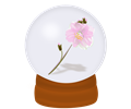flower globe