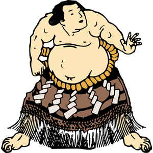 Sumo Wrestler - Hand Out