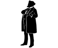 Gentleman silhouette 2