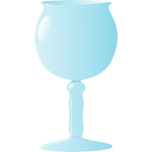 Simple wine glass