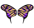 Asas De Borboleta Vetor - Butterfly Wings Vector - Inkscape