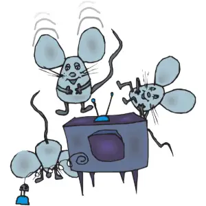 Mice Dancing Clipart