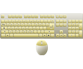 Keyboard Mouse topview