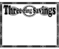 Three-Ring Savings Frame
