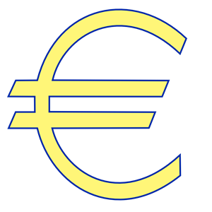 Money euro symbol