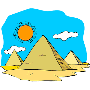 Pyramids clipart, cliparts of Pyramids free download (wmf, eps, emf ...