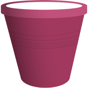 Pink Plastic Bucket
