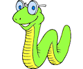 Snake with Glasses