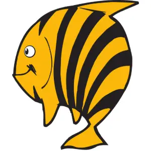 Fish Hunched Clipart