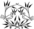Doves and olive branches