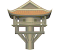 Pagoda Raised
