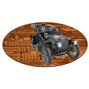 Wanderer Nr. 2 - 1906 - on Wood