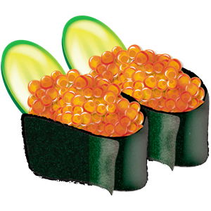 Salmon roe sushi (#2)