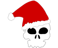 Santa skull