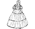 Lady in dress 5