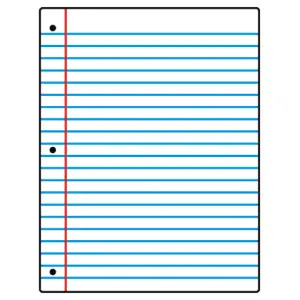 Loose Leaf Paper Clipart