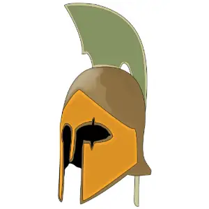 Leonidas Helmet Clipart