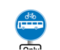 buses and bikes
