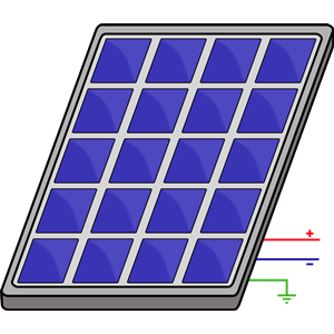 Simple PV panel