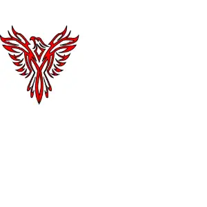 Red Phoenix Clipart