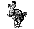 The Dodo from Alice in Wonderland