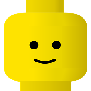 LEGO smiley -- happy