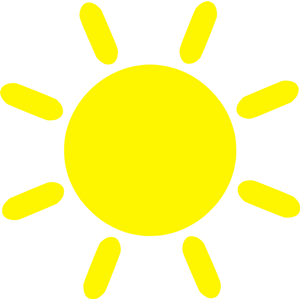 Yellow Sun icon clipart, cliparts of Yellow Sun icon free download (wmf ...