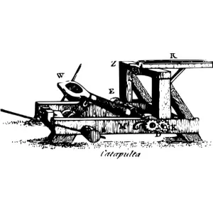 Catapult Clipart