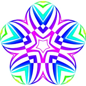 Pentagonal Flare Clipart