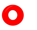 Red Circle, White Circle Inside