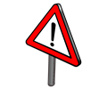 traffic sign - coloured