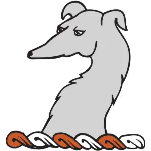 Greyhound Head Clipart