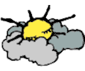 Sun Asleep in Clouds