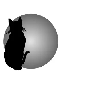 Gata P P Flogo Clipart