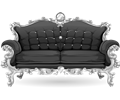 Baroque sofa from Glitch