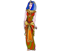 Shakespeare characters - Cleopatra (colour)