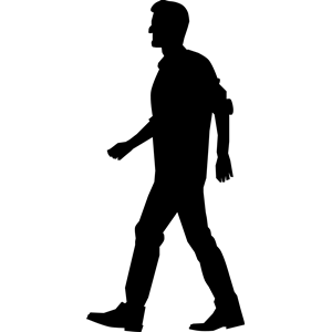 Walking Man clipart, cliparts of Walking Man free download (wmf, eps ...