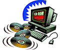 Computer with CD-ROM