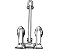 stockless anchor