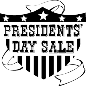 Presidents' Day Sale clipart