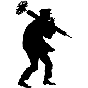 chimney sweep silhoutte