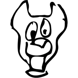 Dog Face Clipart
